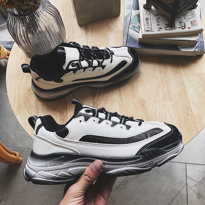 Alkalmi férfi tornacipő magas talppal, több színben