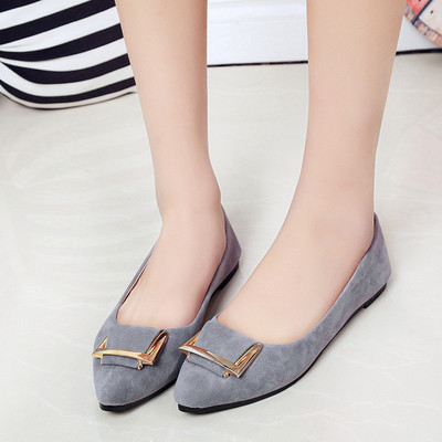 Női tavaszi cipő fém díszítéssel, négy színben