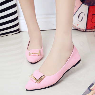 Női tavaszi cipő fém díszítéssel, négy színben