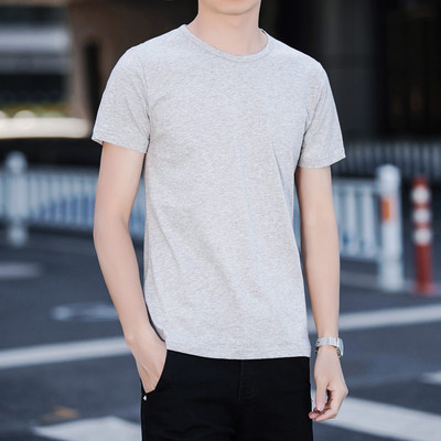 Férfi alkalmi póló sima modell öt színben