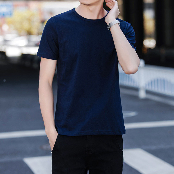 Férfi alkalmi póló sima modell öt színben