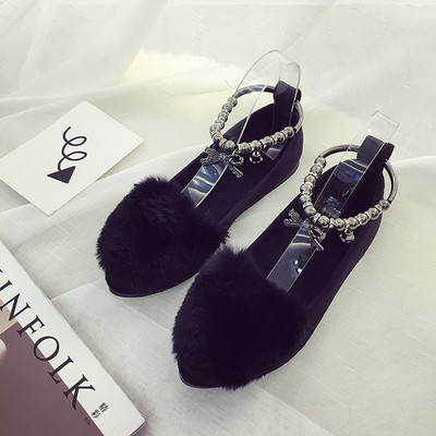 Női alkalmi cipő szürke és fekete pehelyszínnel