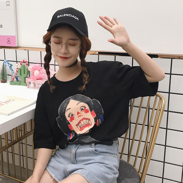 Modern női póló több színben