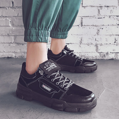 Alkalmi férfi cipő fűzővel és felirattal több színben