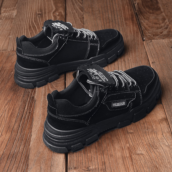 Alkalmi férfi cipő fűzővel és felirattal több színben