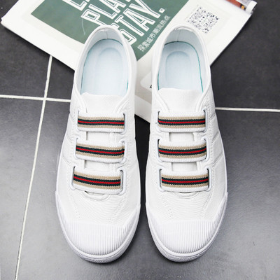 Ανδρικά πάνινα παπούτσια  σε διάφορα χρώματα με ελαστική και επίπεδη σόλα