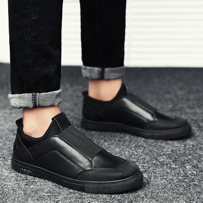 Alkalmi férfi cipő mokaszinok öko bőrrel, három színben