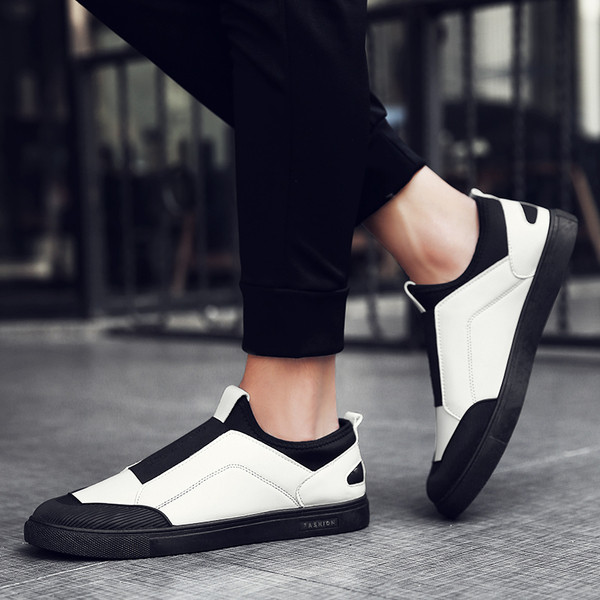 Alkalmi férfi cipő mokaszinok öko bőrrel, három színben