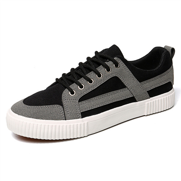 Alkalmi férfi cipő lapos talppal, két színben