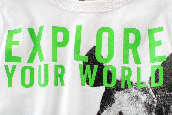 Gyerek póló fiúknak rátéttel - két modell