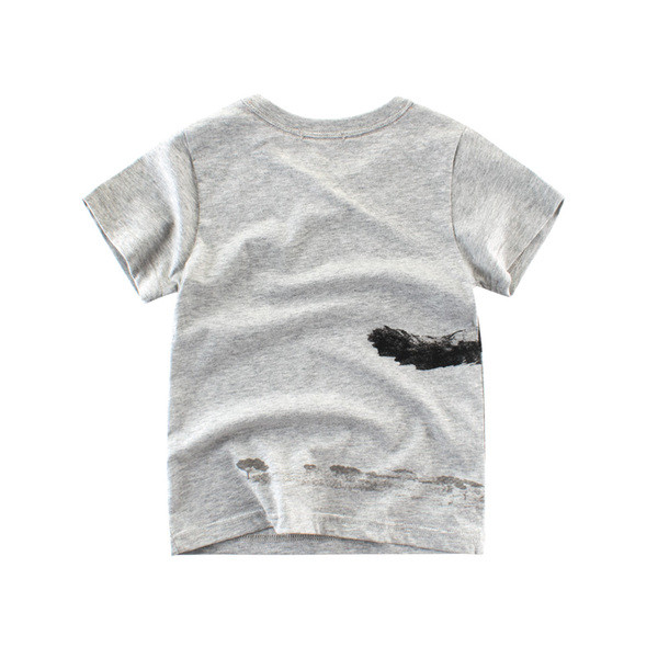 Gyerek póló fiúknak rátéttel - két modell