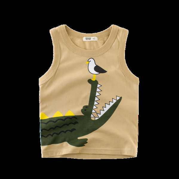 Gyerek napi felső fiúknak színes rátéttel