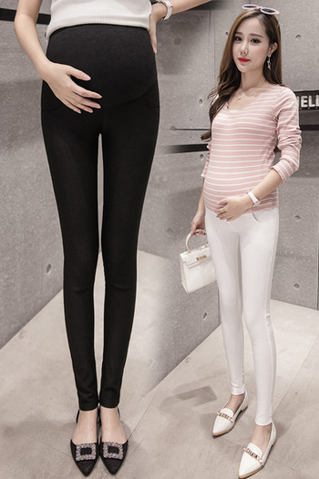 Casual παντελόνια για έγκυες γυναίκες Λεπτό μοντέλο σε διάφορα χρώματα