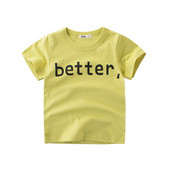 Παιδικό μπλουζάκι για αγόρια με επιγραφή σε τέσσερα χρώματα