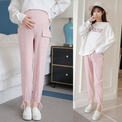 Kényelmes nadrág kismamáknak két színben zsebbel