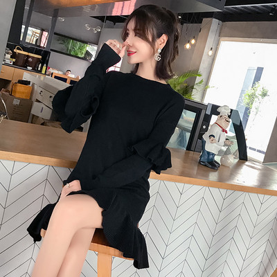 Stílusos ruha terhes nőknek Karcsú modell, hosszú ujjú több színben