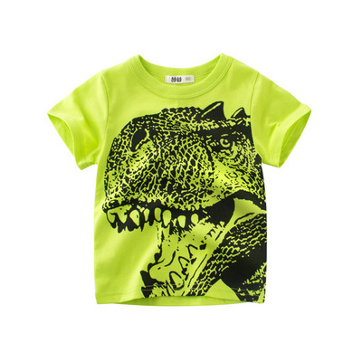 Tricou pentru copii pentru baieti cu aplicare in doua culori