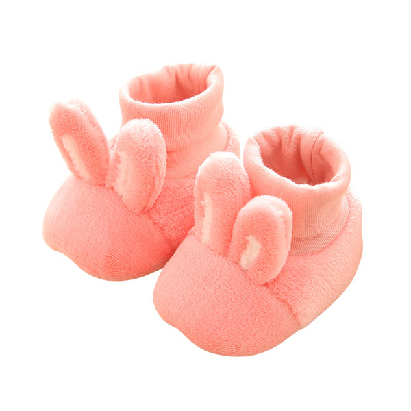 Бебешки обувки е розов и кремав цвят