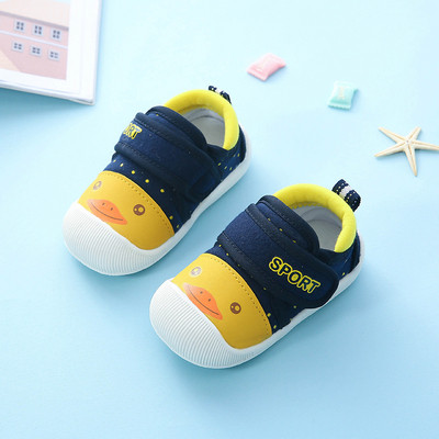 Pantofi pentru bebelusi cu animatie si autocolant in mai multe culori