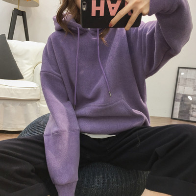 Ежедневен дамски широк суичър в различни цветове