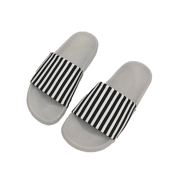 Ежедневни дамски раирани чехли в два модела