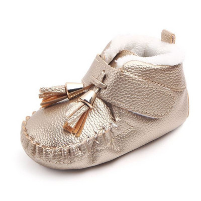 Бебешки обувки за момичета в няколко цвята