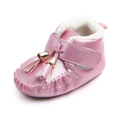 Бебешки обувки за момичета в няколко цвята