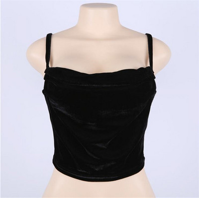 Модерен дамски потник с тънки презрамки в няколко цвята 