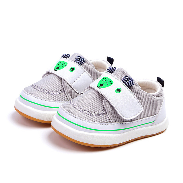 Пролетни бебешки обувки за момичета с 3D декорация в няколко цвята