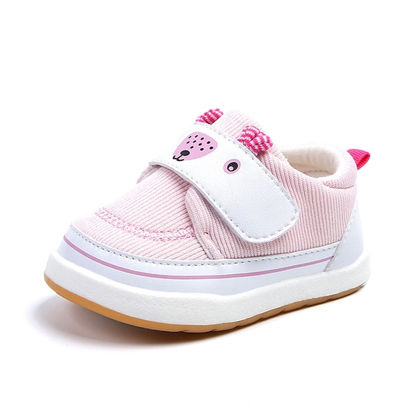 Пролетни бебешки обувки за момичета с 3D декорация в няколко цвята