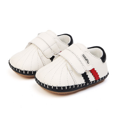 Пролетни бебешки обувки за момичета и момчета от еко кожа с лепенки