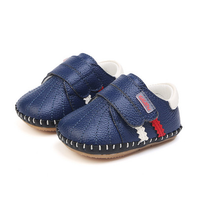 Пролетни бебешки обувки за момичета и момчета от еко кожа с лепенки