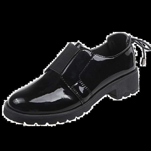 Ежедневни дамски обувки с връзки в черен цвят - два модела