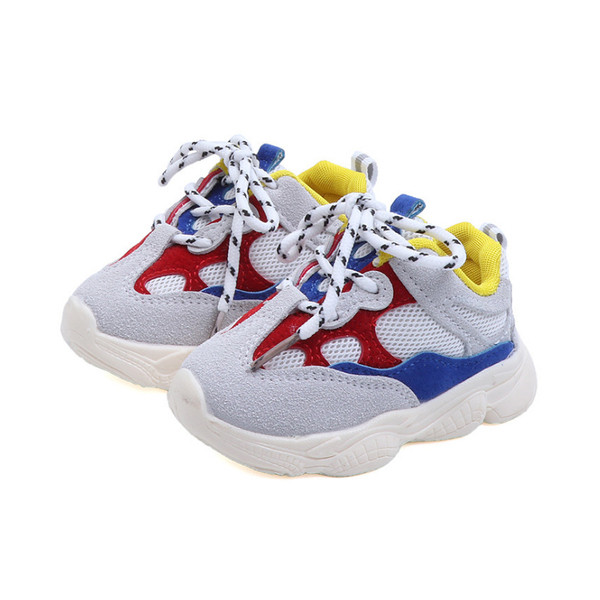 Бебешки обувки с връзки за момичета и момчета в два цвята