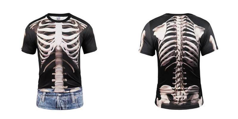 Уникални мъжки тениски с 3D апликация в няколко модела