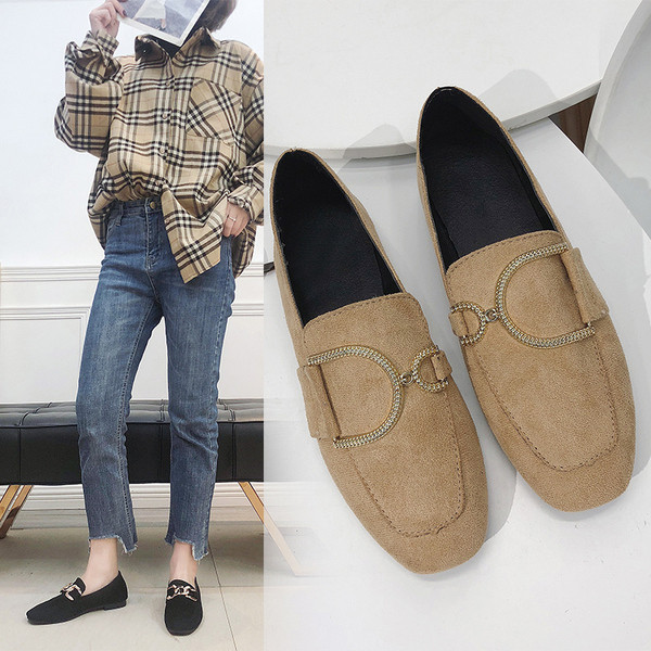 Стилни дамски мокасини в черен и кафяв цвят - няколко модела