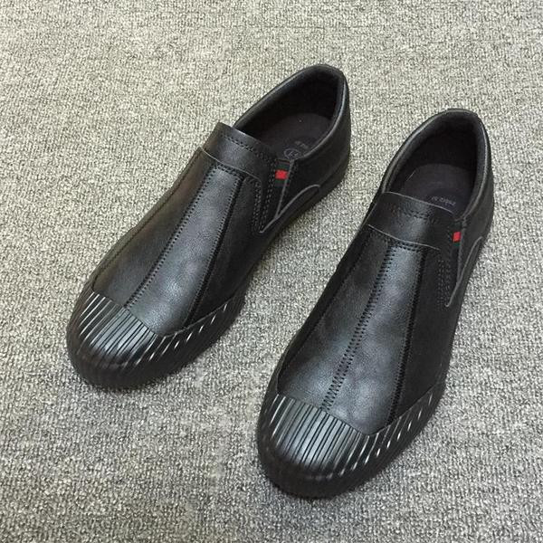 Мъжки обувки без връзки от еко кожа в няколко цвята