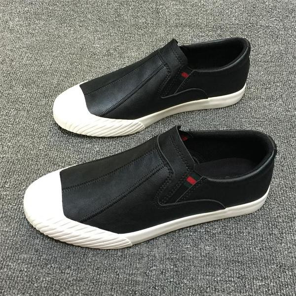 Мъжки обувки без връзки от еко кожа в няколко цвята