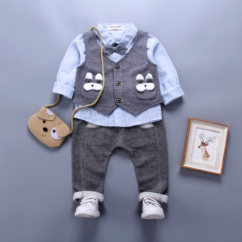 Детски комплект от три части  в два цвята