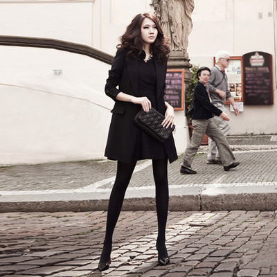 Модерно дамско сако дълъг модел в два цвята 