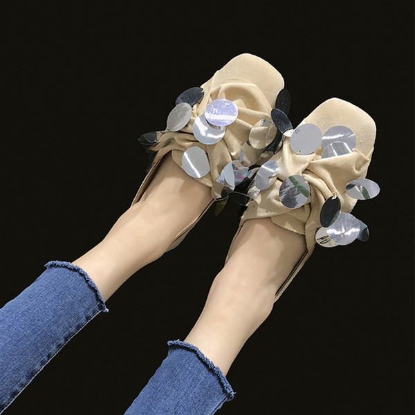 Модерни дамски мокасини с равна подметка в черен и кафяв цвят