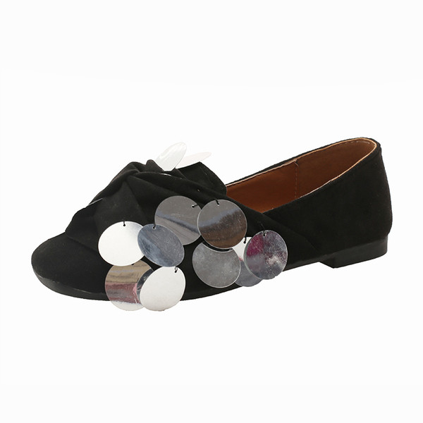 Модерни дамски мокасини с равна подметка в черен и кафяв цвят