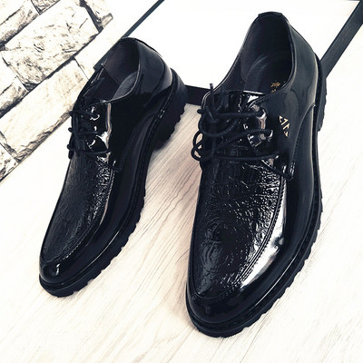 Мъжки официални обувки от еко кожа в два модела