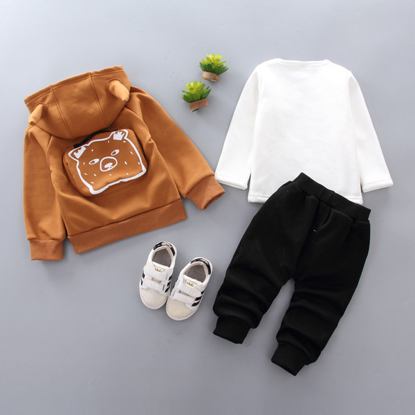 Детски комплект от три части с 3D елемент в няколко цвята