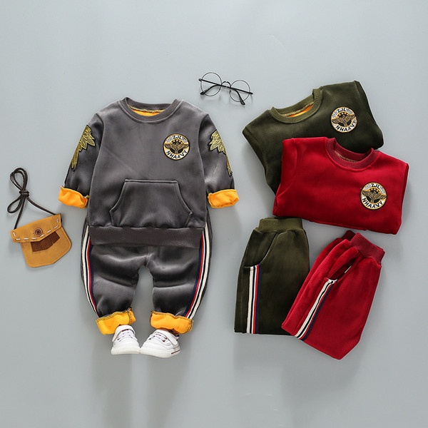 Set copii pentru baieti in trei culori