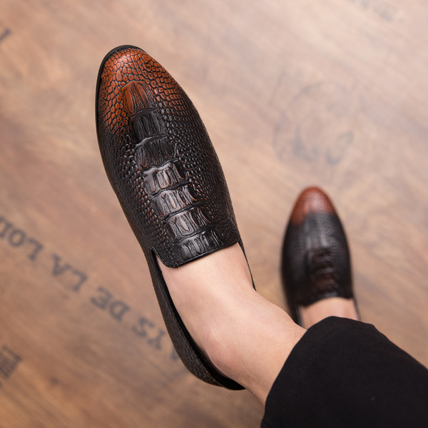 Pantofi barbatesti moderni fara sireturi in mai multe culori