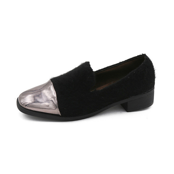 Mocasini moderni de dama in doua culori