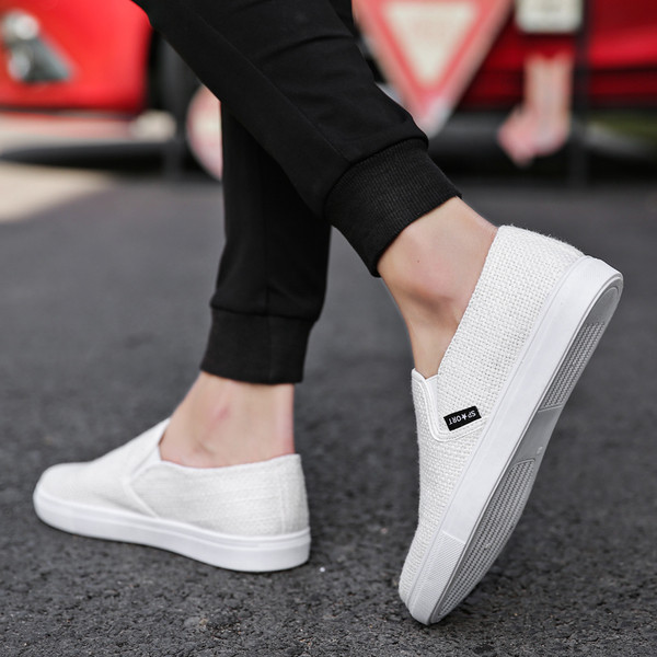 Mocasini casual barbati tricotati in trei culori