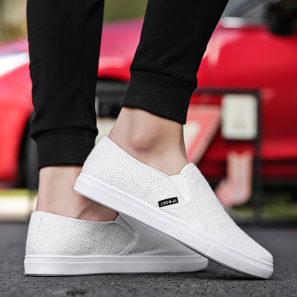 Mocasini casual barbati tricotati in trei culori