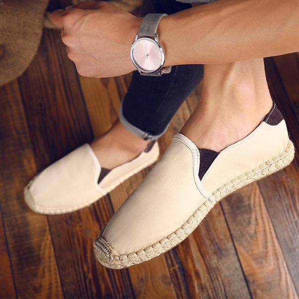 Mocasini moderni pentru barbati cu talpa tricotata in trei culori